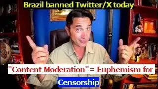 Brazil banned X/Twitter today. Will Musk be arrested? 