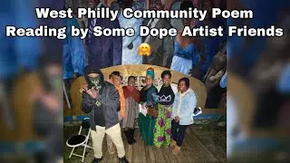Local Celebrities Read Poetry in West Philly- Community Poem Project