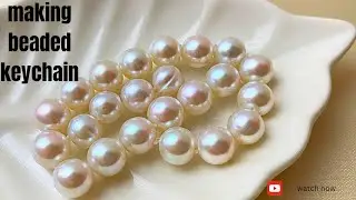 Craft Your Unique BEADED KEYCHAIN Today!