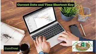 Current Date and Time Shortcut Key @MicrosoftExcelacademy7