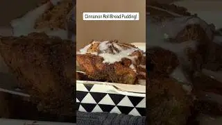 Пудинг с булочкой с корицей &mdash; моя новая страсть! ПРИГОТОВЬТЕ ЭТО!! #легкийрецепт #выпечка