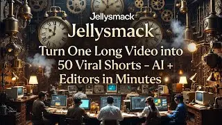 Jellysmack: Turn One Long Video into 50 Viral Shorts – AI + Editors in Minutes