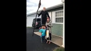 Halloween Stilts Costume ... Creepy