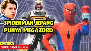 JAPANESE SPIDER-MAN HAS A GIANT ROBOT || STORYLINE OF THE FILM SUPAIDAMAN (1978)