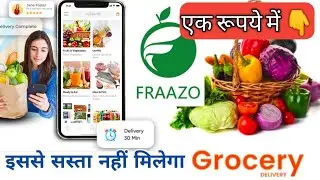 Fraazo app review || Fraazo app || best grocery app in India
