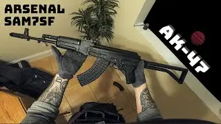 Arsenal SAM7SF AK-47 - Dry Fire Reload Drills and First Impressions