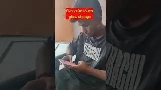 vivo v40 e courved display touch glass change 🙏🤑#viral #mobilerepairing