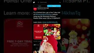 7-дневная бесплатная пробная версия для Nintendo Switch Online (платина не требуется)