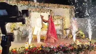 Dry Ice And Cold Pyro || Best Wedding Entry In Uraon Family Tamnar 