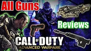 All Advanced Warfare Guns, Reviews, Commentary & Gameplay Compilation