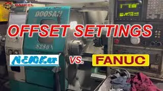 Learn offset settings 990TDc lathe Controller by Reco
