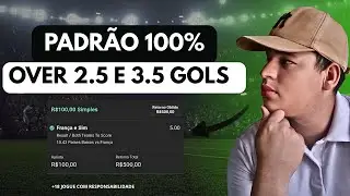 PADR&Atilde;O 100% OVER 2.5 E 3.5 GOLS FUTEBOL VIRTUAL BET365 
