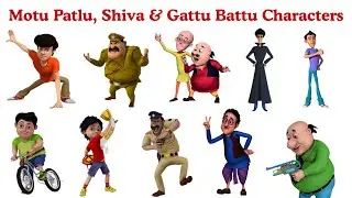 India&rsquo;s Most Popular Cartoon Heroes | Motu Patlu, Shiva, Chhota Bheem, Rudra, Vir & More! 🇮🇳✨