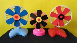 Eksperimen Kipas Angin Mini dengan Baling Agak Besar - Fan toys