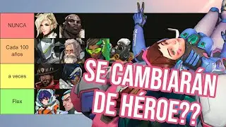 Qué tan probable es que se cambien de héroe si usan ese héroe??