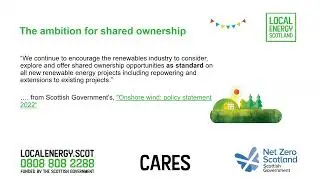 Energy Learning Network Shared Ownership Webinar.
