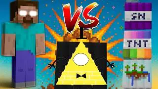 Herobrine vs 25 Varieties of TNT! Can He Survive Atomic Demolition Charges?