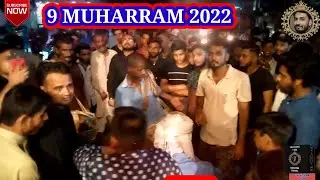 CHEENA TAZIA | DHOL SHEHNAI | 9 MUHARRAM IN RAMSWAMI RANCHOR LANE KARACHI 🇵🇰 #vlog #2022