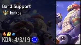 Bard Support vs Thresh - Jankos - EUW Challenger Patch 6.15