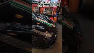 Visitando un restaurante escondido en Dubai Mille Miglia Galery