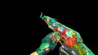 CSGO | Sticker | Vox Eminor (Holo) | Katowice 2014 | AK-47 | Wild Lotus