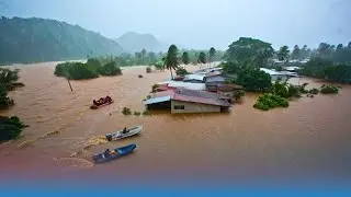 DEVASTATING FLOOD IN VENEZUELA! Mall Evacuated and Walls Collapse in Carabobo