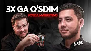 300% ga 1 yilda o'sdim | Outsource MARKETING | Akbarjon Botiraliev