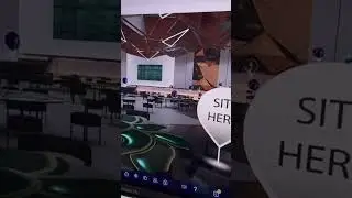 Событие в мета-вселенной и мой аватар смотрит по сторонам. Как вам? #meta #metaverse #shorts