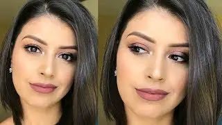 Naked Heat Palette |  Soft Smokey Eye Look - Chatty GRWM