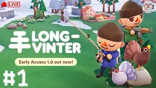 🔴[LIVE] Longvinter EP.1 - เกมใหม่อีกแล้วจ้าาา (CO-OP)
