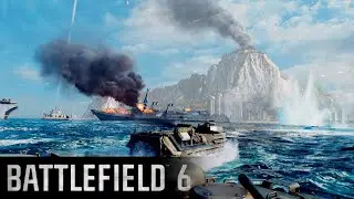 The Battle of Gibraltar - Battlefield 6 / Mission 3 (4K 60 FPS RTX / NO HUD)