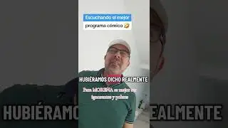Escuchando el mejor programa c&oacute;mico #pap&aacute;eto #humor #comedia #morena #mentiras