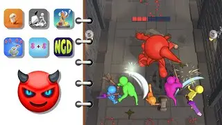 Cube Puncher, Miners Journey, Dungeon Loot Escape, Circle Fighter 3D,Blob Gang Merge|New Games Daily