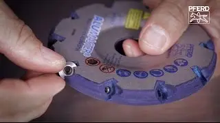 PFERD - High Speed Disc ALUMASTER Montage