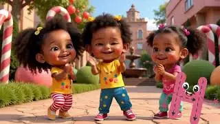 Abc's at the Zoo with Coco Candy Puff #childrenssong #nurseryrhyme  #kidseducatio