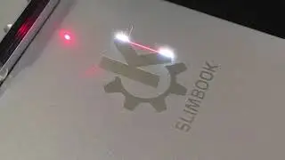 KDE SLimbook laser engraving