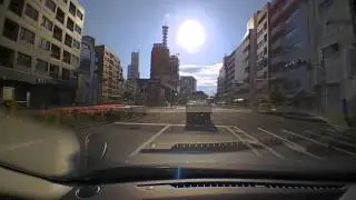 直射日光：マツダ純正ドライブレコーダー (2016 Mazda 2)