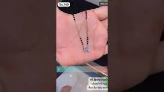 Silver Mangalsutra Collection 925Silver Ms 77853#shortsfeed #viral