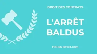L'arrêt Baldus du 3 mai 2000