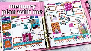 Memory Plan With Me | Hello Fall (Paper & Glam) | Aura Estelle Planner