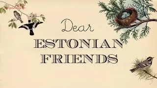 Birthday wishes from Poland to Estonia // Estonia 100