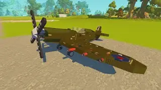 Supermarine Spitfire Mk VB Showcase | Scrap Mechanic
