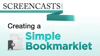 Creating a Simple Bookmarklet
