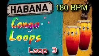 90 BPM CONGA LOOPS