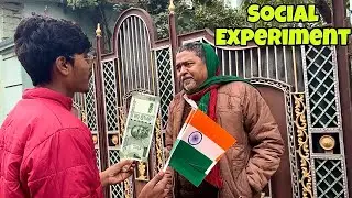 Indian Flag vs Money ?? Social Experiment