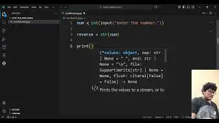 Number Reverser program | Logic Building Series #2 #shorts