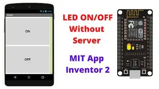Control an LED from a Mobile App using Access Point Mode (AP).
