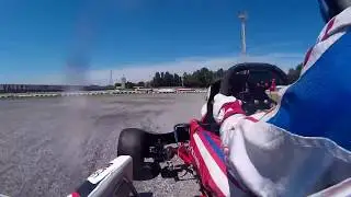 Urbinati Luca free practice Kz3 Happy Valley kart Cervia