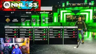 NHL 23 THE BEST WIRST SHOT WORLD OF CHEL BUILD🎀