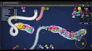 A Coin Hunter Worms Zone Game